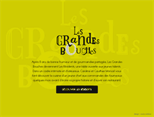 Tablet Screenshot of lesgrandesbouches.com